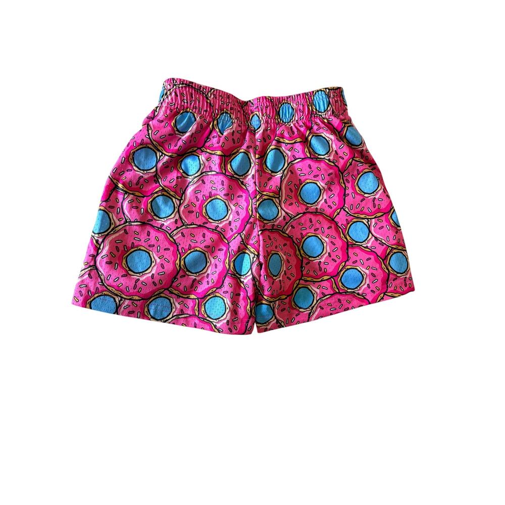 Baseball 101 Pink Donut Mesh Shorts